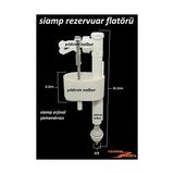 Siamp Flatör Dik Rezervuar Iç Takım Şamandıra Kaliteli - 001-Renkli