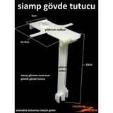 Siamp Gömme Rezervuar Gövde Tutucu Plastik 12CM Gömme Rzervauariçin - 7