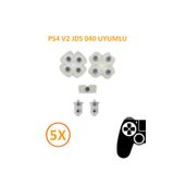 siar 5 Takım PS4 V2 JDS 040 Kollar ile Uyumlu iç Lastik Takımı Kaliteli Ürün Playstation 4 Kol Tamir