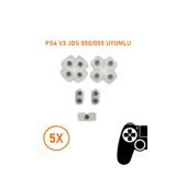 Siar 5 Takım Ps4 V3 Jds 050 055 Kollar İle Uyumlu İç Lastik Takımı Kaliteli Ürün Ps4 Kol Tamir