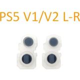 Siar 5 Takım Ps5 V1 V2 Kol Uyumlu Lr L1L2 R1R2 Lastik Takım Playstation 5 Kol Tamir (10 Adet)