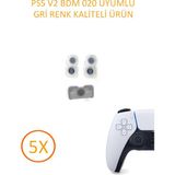 Şiar 5 Takım Ps5 V2 Bdm 020 Kollar Ile Uyumlu Lastik Takımı Gri Renk Kaliteli Ürün