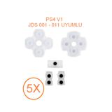Siar Ps4 V1 Jds 001 011 Kollar İle Uyumlu İç Lastik Takımı 5 Adet