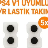 Siar Ps4 V1 Kollar İle Uyumlu L/R Lastik Takımı (5 Takım 10 Adet)