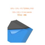 Siar Yüksek Performanslı Termal Pad – 100x100x1.5 mm | 15 W/m·K Isı İletkenliği