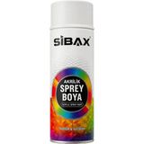 Sibax Akrilik Sprey Boya Gümüş Gri 400 ml İç ve Dış Mekan Kullanımı için Profesyonel Kalite