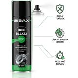 Sibax Fren Balata Temizleme Spreyi 500ML Hızlı Yağ Çözücü Hyundai Araç Modeli İçin Etkili Temizlik