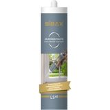 Sibax LS46 Beyaz Silikonize Mastik 450gr Kullanıma Hazır Esnek Yapı Malzemesi - 1 Adet