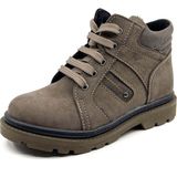 Sibel Bebe Deri Unisex Kısa Çocuk BOT-003 - Vizyon-Siyah - Vizon - Siyah