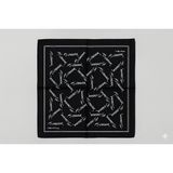 Sibel Günay Butik Atatürk Imzalı ve Portre Baskılı Siyah Fular /bandana | %100 Pamuk | Unisex | 10 Kasım – 29 Ekim – 19 Mayıs - 1 Adet