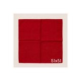 Sibel Günay Butik Kırmızı Kare Fular | Bandana | Unisex | 51*51