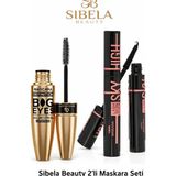 Sibela Beauty Maskara Big Eyes Volume Express Waterproof” ve “sky High Lash Extension - Siyah