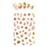 Sibelon 3D Kabartmalı Nail Art Sticker Kendinden Yapışkanlı Tırnak Dövmesi Takma Tırnak Süsleme