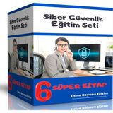Siber Güvenlik Eğitim Seti (6 Süper Kitap) - Enine Boyuna Eğitim
