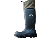 Siber Outdoor -20 Derece Boğazlı Uzun Çizme S1 Güvenlik Standardı Yeşil Renkli Polimer Astar