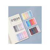 sibga tasarım 5 adet Şeffaf Renkli Postit Post-it Post It. Kitap Ayracı Ayraç Postit Sticker Not Kağıdı 500 yaprak