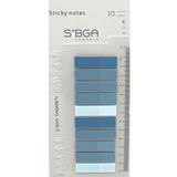 sibga tasarım Postit Şeffaf Mavi Renkli Postit Post-it Post it. Kitap Ayracı Ayraci Ayraç Postit Sticker Not Kağıdı 200 Yaprak