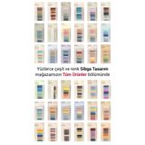 sibga tasarım Şeffaf Eflatun Renkli Postit Post-it Post It. Kitap Ayracı Ayraç Postit Sticker 200 Yaprak