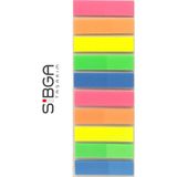 Sibga Tasarım Şeffaf Renkli Postit Not Kağıdı 200 Yaprak