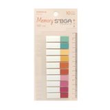 sibga tasarım Şeffaf Renkli Yarım Postit Post-it Post It. Kitap Ayracı Ayraç Postit Sticker Not Kağıdı 200 Yaprak