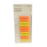 sibga tasarım Şeffaf Sarı Turuncu Postit Post-it Post It. Kitap Ayracı Ayraç Postit Sticker 200 Yaprak
