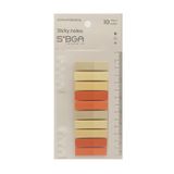 sibga tasarım Şeffaf Turuncu Sarı Postit Post-it Post It. Kitap Ayracı Ayraç Postit Sticker Not Kağıdı 200 Yaprak
