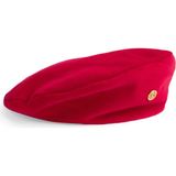 Sibi Hats Audrey Kırmızı Kadife Unisex Beret Şapka