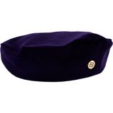 Sibi Hats Audrey Mor Kadife Unisex Beret Şapka