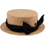Sibi Hats Gigi Hasır Boater Kadın Şapka - Naturel - XS - S