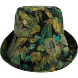 Sibi Hats Green Autumn Geniş Kenarlı Kadın Kova Şapka - Çok Renkli