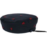 Sibi Hats Marin Çapa Nakışlı Lacivert Kadın Beret Şapka - Standart