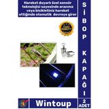 #Sibopkapağı Neon Led Sensörlü Gece Parlayan Emniyetli Şık Işıklı Bisiklet Araba Sibop Kapağı 2 Adet