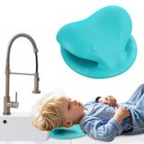 Sibosen Çocuklar için Saç Yıkama İstasyonu, Ergonomik Çocuk Saç Yıkama İstasyonu, Yıkama Süresi için Lavabo Saç Yıkama Boyun Yastığı, Küvette, Yerde veya Lavaboda Çocuklar için Taşınabilir Saç
