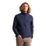 Sıcak Aktif Softshell Ceket - Erkek Su Geçirmez Ceket SLAM, Koyu Lacivert, L