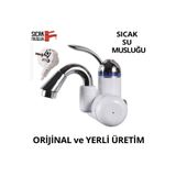 Sıcak Musluk Elektrikli Ani Su Isıtıcı Termal Şofben Musluk Duvara Monteli Dsg-5b