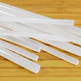 Sıcak Silikon Çubuğu 1 KG (11MM-30CM) Mum Silikon Kalın Uç Şeffaf