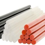 Sıcak Silikon Şeffaf 6,2 mm 30 Cm 10 Adet