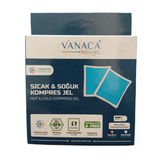 Sıcak & Soğuk Kompres Jel Paketi 13 Cm X 13 Cm Kare Termojel