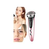 Sıcak Soğuk Yüz Ütüsü Kavitasyon Aleti Sıkılaştırıcı Anti Aging LED Ekran 5 In 1 Yüz Bakım Cihazı