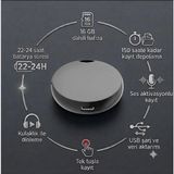 Sıcak Takip Casus Gizli Mini Ortam Ses Kayıt Cihazı 16 GB Dahili Hafıza ve USB Şarj Özellikli