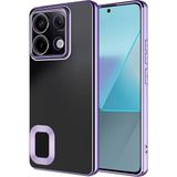 Sickossi Xiaomi Redmi Note 13 Pro 5g Kılıf Kamera Lens Korumalı Logo Gösteren Ince Hafif Scks - Lila