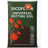 Sıcoflor Universal Saksı Toprağı | 20 Litre | Çiçekler ve Iç Mekan Bitkileri Için | Made In Eu - 1