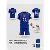 Sidas Arsenal.henry.deplasman MAVI2012 Sezon Retro Çocuk Forması 4 Parça - 9 - 10 Yaş - Çok Renkli