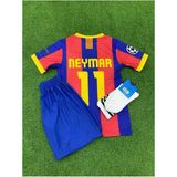 Sidas Barecelona Neymar Jr 2011 Nostaji Retro 4 Parça Çocuk Forma Takımı