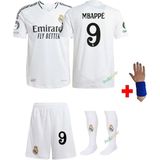 Sidas Mbappe. Real.madrid.9 Numara Iç Saha Çocuk Forması 4 Parça - 9 - 10 Yaş - Çok Renkli