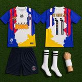 Sidas Neymar.jr Tüm Takımlar(Mix) Özel Tasarım Çocuk Futbol Forması Seti - 6 - 7 Yaş - Karışık