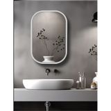 Side Beyaz 45X60Cm /Banyo Dolabı Aynalı / Lavabo Üstü Dolap / Banyo Düzenleyici / Aynalı Dolap Beyaz