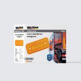 Side Marker Yan Pozisyon Lambası Amber Renk LED 12V 2W E9-R10 Belgeli 10 'lu