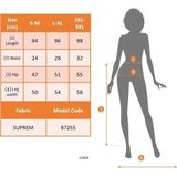 Sidelya Concept Kadın Yüksek Bel Yandan Yırtmaçlı Uzun Viskon Etek - Desenli - L - XL