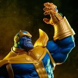 Sideshow Collectibles Marvel Comics Avengers Assemble Thanos Classic Version Statue Figür Oyuncak 747720244801
